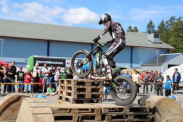 Image showing Motorcycle Trials by Timo Myohanen