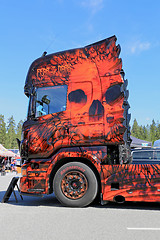 Image showing The Fear Of The Dark Heavy Truck Artwork