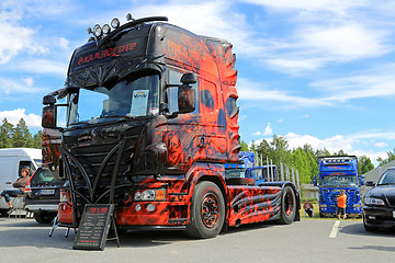 Image showing The Fear Of The Dark Heavy Truck Show Winner 