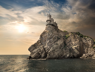 Image showing Rocks in the sea