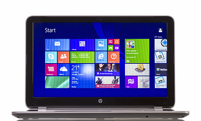 Image showing Windows 8.1 on HP Pavilion  Ultrabook