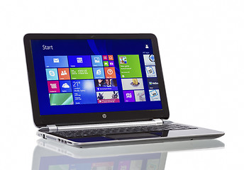 Image showing Windows 8.1 on HP Pavilion  Ultrabook