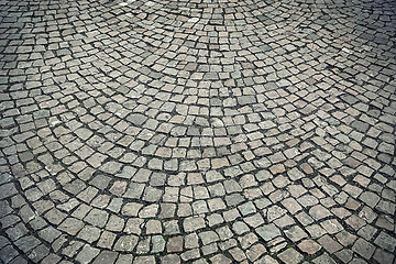 Image showing Cobbled street