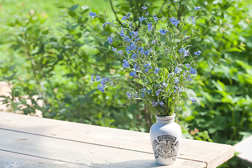 Image showing summer bunch of flowers