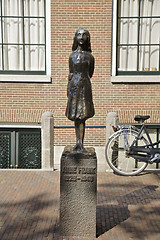 Image showing Anne Frank in Amsterdam