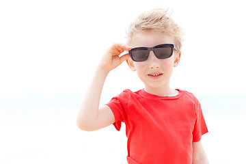 Image showing boy at vacation