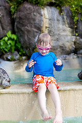 Image showing boy at vacation