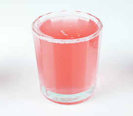 Image showing Pink grapefruit saft