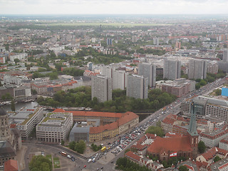 Image showing Berlin aerial view