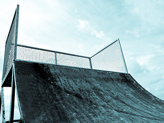 Image showing Skate ramp