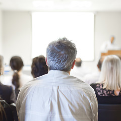 Image showing Business convention and Presentation.