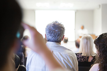 Image showing Business convention and Presentation.