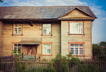 Image showing Old Wood House