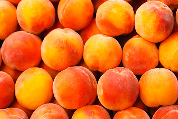 Image showing Peach Fruit Background