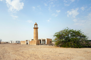 Image showing Mosque bush and ruins