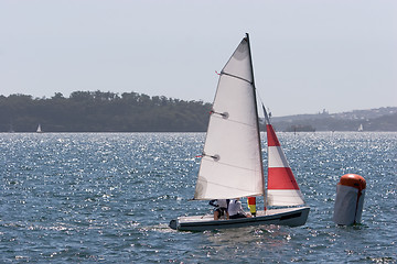 Image showing Sailing on the Harbour