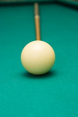 Image showing Cue and Ball