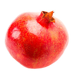 Image showing Pomegranate On White Background