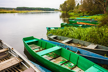 Image showing River And Boat