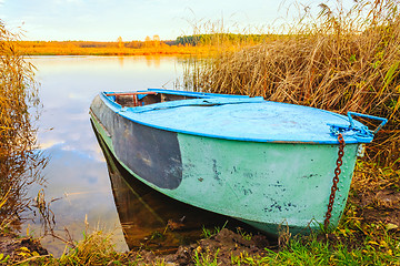 Image showing River and boat