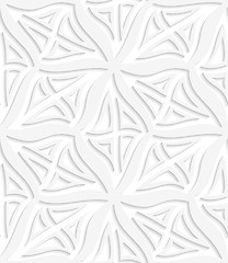 Image showing Rhombuses white layered seamless