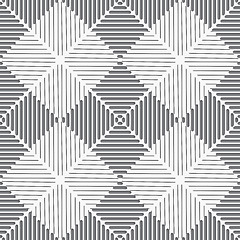 Image showing Seamless white squares with cut lines