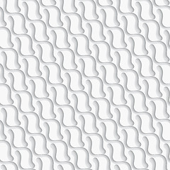 Image showing Wavy cut out seamless diagonal