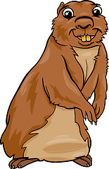Image showing gopher animal cartoon illustration
