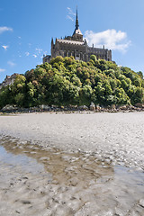 Image showing Mount St Michel in Normandy