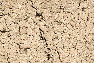 Image showing Clay wall Birkat al mud