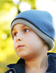 Image showing Boy in a beanie