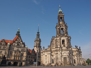 Image showing Dresden Hofkirche