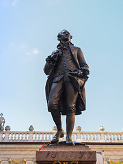 Image showing Goethe Denkmal Leipzig