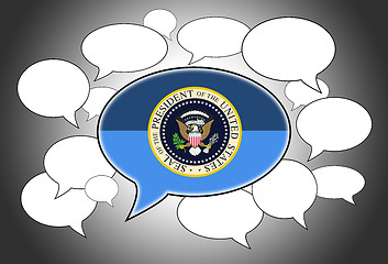 Image showing Speech bubbles concept