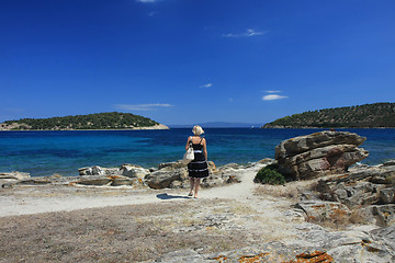 Image showing Greek beach