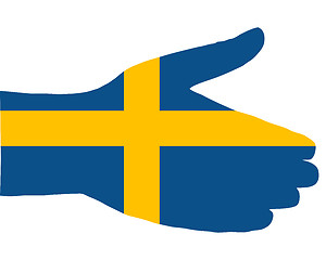 Image showing Swedish handshake