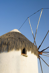 Image showing traditional windmill greece