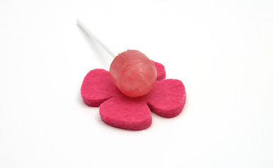 Image showing Lolly on felt