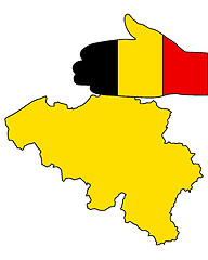 Image showing Welcome to Belgium