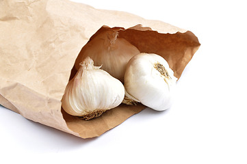 Image showing Vegetables in paper bag