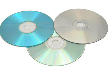 Image showing Detailed but simple image of  compact disc