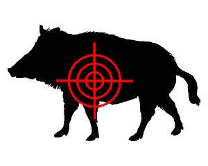 Image showing Boar crosslines