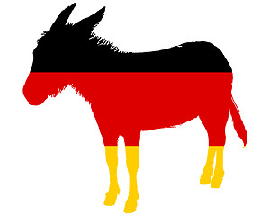 Image showing German donkey