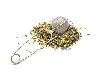 Image showing Detailed but simple image of mesh tea ball infuser