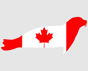 Image showing Canadian seal