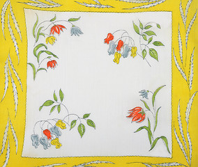 Image showing Cloth with flowers