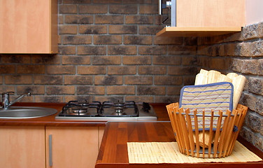 Image showing Stylish kitchen