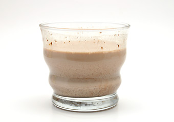 Image showing Hot chocolate on white