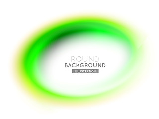 Image showing Abstract circle bright background