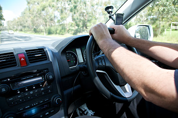 Image showing Driving